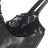 Subblime - 957568 Robe Zippée En Cuir Noir S/M
